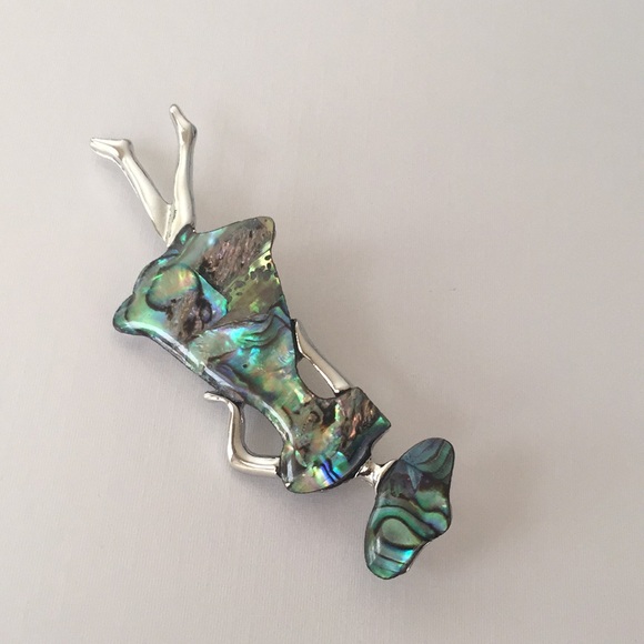 ๐50% OFF/3+...Elegant Lady Abalone Shell Brooch/Pendant - Picture 6 of 13